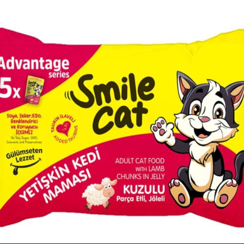 سمايل كات باكيج 5 اظرف نكهه لحم ظأن