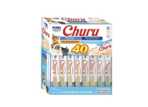 تشورو تشكيله من نكهات التونا مكافاة قطط40 حبه