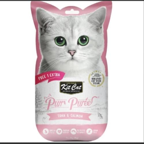 كت كات مكافاه للقطط تونا سلمون 4*15g