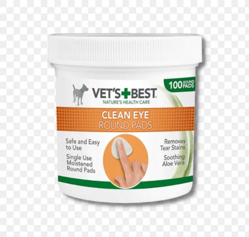 مناديل لتنظيف العين للكلاب والقطط - 100 منديل