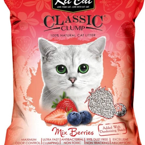 رمل كيت كات فراوله وتوت 20 كيلو