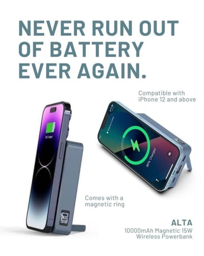 VELES - @memorii 3 في 1 شاحن لاسلكي مع مصباح مكتبي