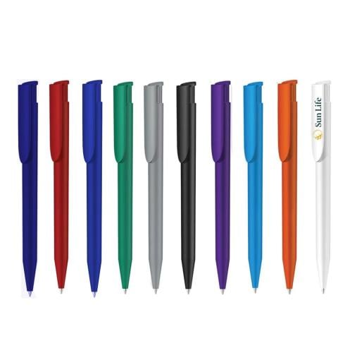 قلم بلاستيكي معاد تدويره من UMA HAPPY RECY