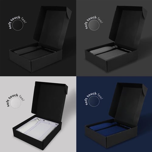 مجموعة هدايا من زجاجة ، دفتر ملاحظات وقلم من الفول...