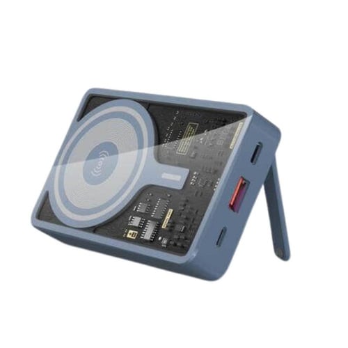 VELES - @memorii 3 في 1 شاحن لاسلكي مع مصباح مكتبي