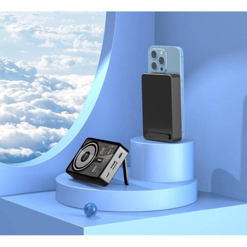 VELES - @memorii 3 في 1 شاحن لاسلكي مع مصباح مكتبي