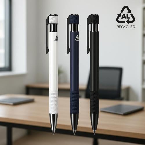 بيلا - قلم حبر جاف من الألومنيوم المُعاد تدويره