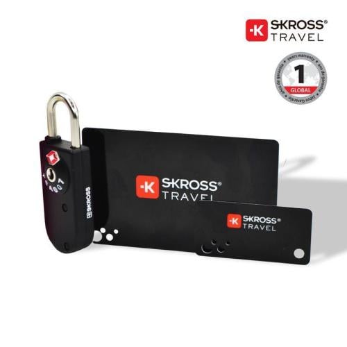 SKROSS Travel - مجموعة هدايا قفل TSA مع مفتاحين لل...