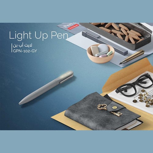 قلم ذكي بشعار مضيء