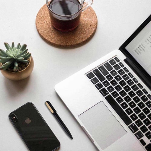 تويست قلم معدني مع الخيزران على المشبك