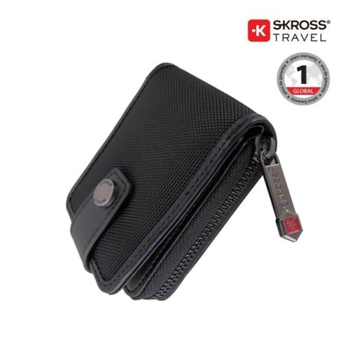 SKROSS Travel - محفظة تنفيذية آمنة للبطاقات والعمل...