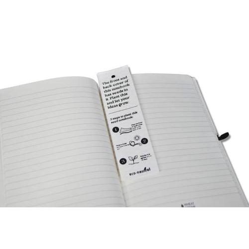نولا - دفتر ملاحظات مصنوع يدويًا من ورق بذور نباتي...