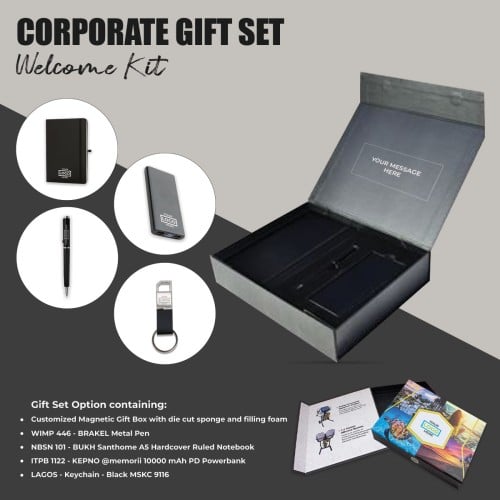 طقم هدايا - أسود