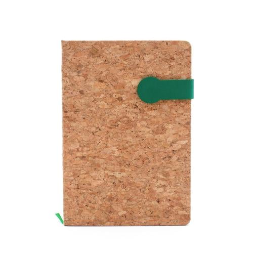 دفتر ملاحظات A5 من الفلين الطبيعي والجلد الصناعي ا...