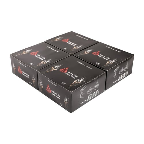 مجموعة 4 علب فحم بخور سريع الاشتعال - أقراص دائرية...