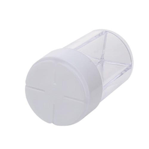 علبة بهارات بلاستيك مقسمة