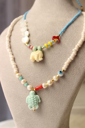 سلسلة خرز سلحفاه