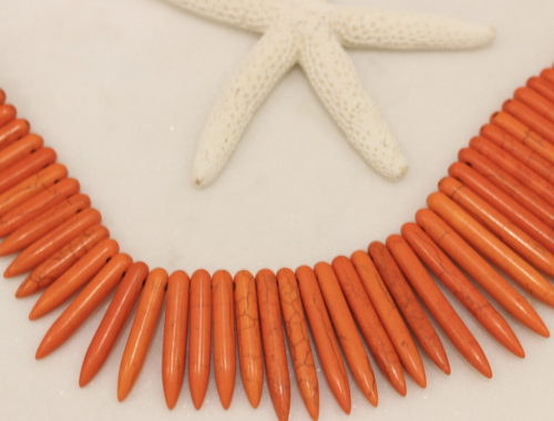 حجر هوليت اورنج ع شكل سبايك