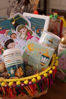 سلة انيقة من منتجاتنا هدية رقم٥