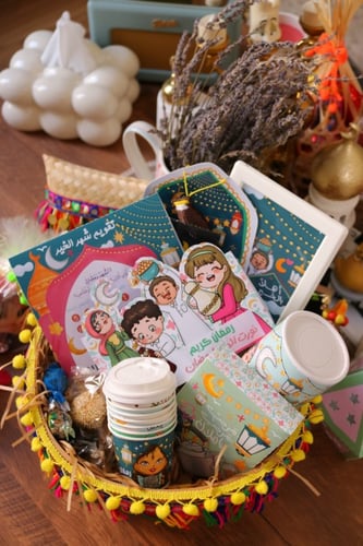 سلة انيقة من منتجاتنا هدية رقم٥