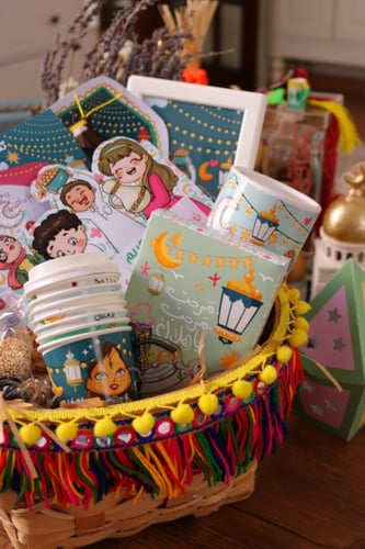 سلة انيقة من منتجاتنا هدية رقم٥