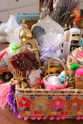 سلة خسف مستطيل هدية رقم ٣