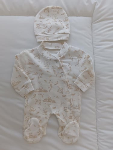 افرهول مع قبعة لوين مطبع موديل 3115 52