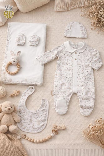 طقم ملابس 5 قطع موديل 15977 بيبي دي 93