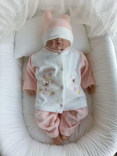 بجامة مخمل موديل 411106 ميليشا بيبي 41