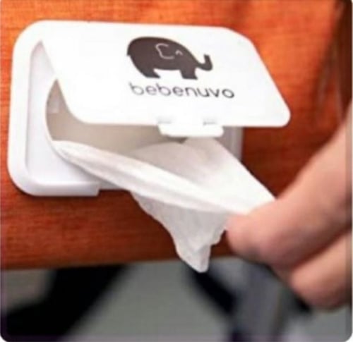 حقيبة للعربية مع مكان للمناديل