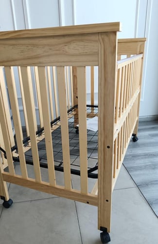 سرير موديل جديد 601FN خشبي مقاس 70 *130 672