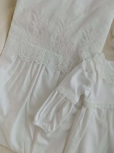 طقم فستان مع ملف موديل 4612 سكري 192