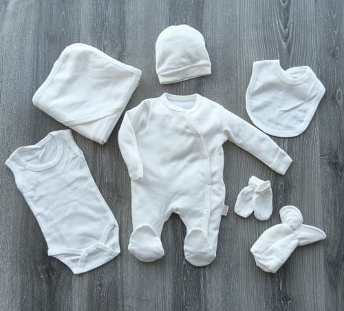 طقم ملابس 7 قطع 62 موديل 1087