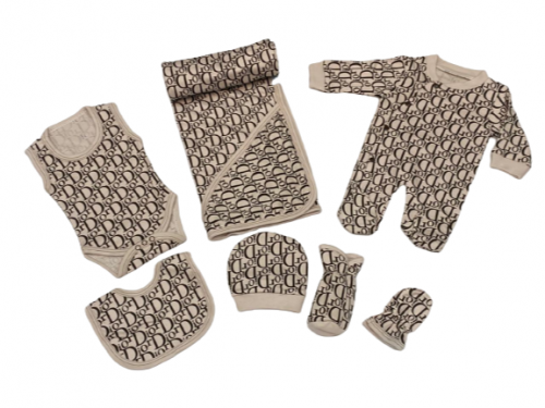 طقم 7 قطع ديور بني