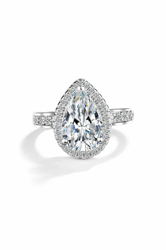 خاتم فضه فري سايز ماركيز كبير