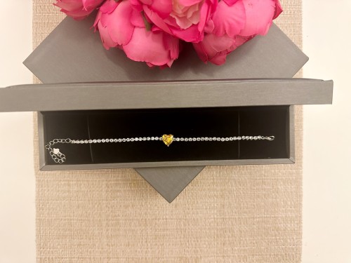 اساوره من الفضه عيار 925مرصعه باحجار الزيركون تصمي...