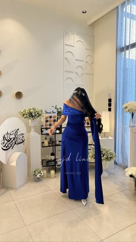 فستان سمر ازرق