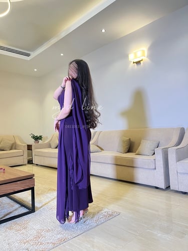 فستان مرح مع الشال