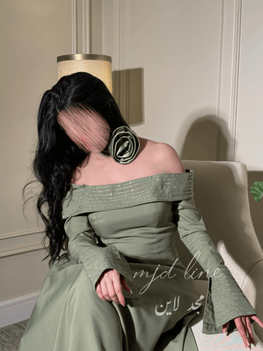 فستان دلونا مع ربطة عنق