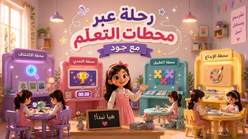 استراتيجية رحلة التعلم والاستكشاف مع جود