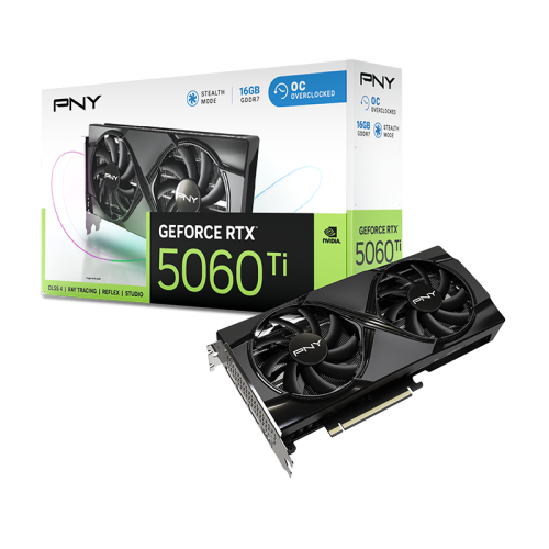 PNY GeForce RTX5060 Ti 16GB DDR7 OC 6