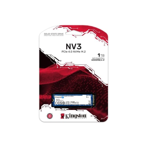 SSD Kingston 1TB - M.2 2280 NVMe NV3 -SNV3S/1000GB