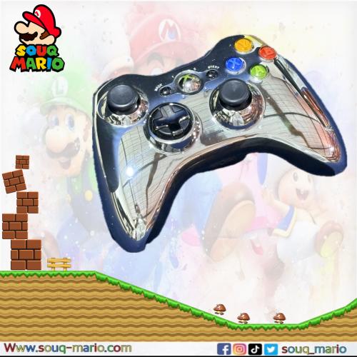 يد تحكم لجهاز اكس بوكس 360 فضي نيكل - Xbox 360