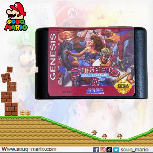 لعبة سيجا جينيسيس (Sega Genesis) Streets of Rage 2...