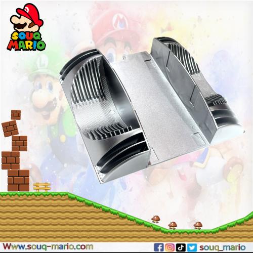 قاعدة بلايستيشن 2 ( الفات ) لون رصاصي