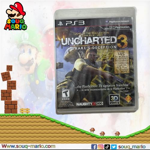 لعبة Uncharted 3: Drake's PlayStation 3