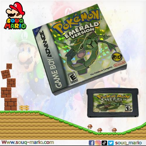 لعبة (Pokémon Emerald Version) لجهاز جيم بوي أدفان...