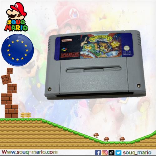 لعبة لجهاز سوبر نينتندو الاروبي Battletoads in Bat...