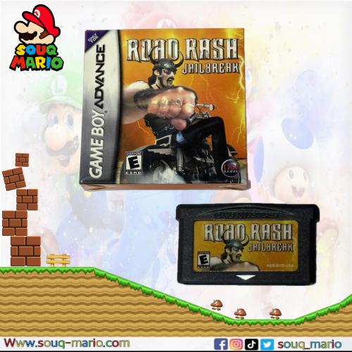 لعبة Road Rash: Jailbreak لجهاز جيم بوي أدفانس.
