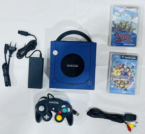 جهاز قيم كيوب لون بنفسجي Game Cube